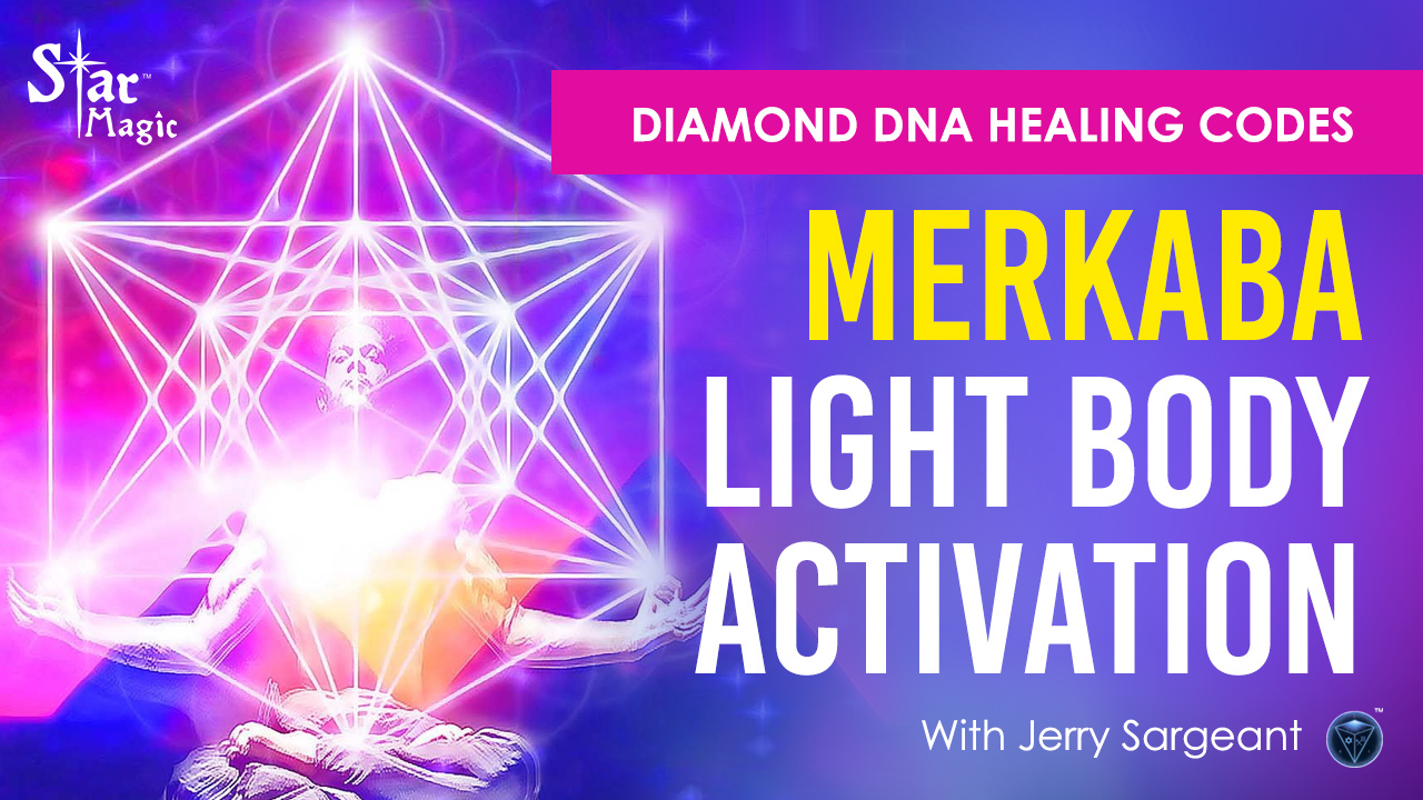 Merkaba Light Body Activation I Diamond DNA Healing Codes - Star Magic